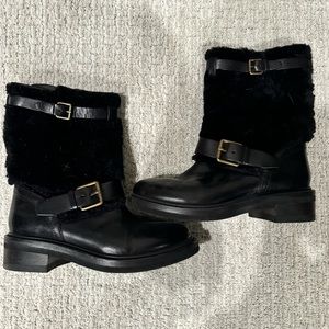 Black FRYE boots